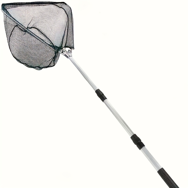 Image of 74-22-inch Extendable Aluminum Alloy Telescopic , Foldable Safe Fish Catch& Release Net, Collapsible Fish Landing Net, Durable Single Pack