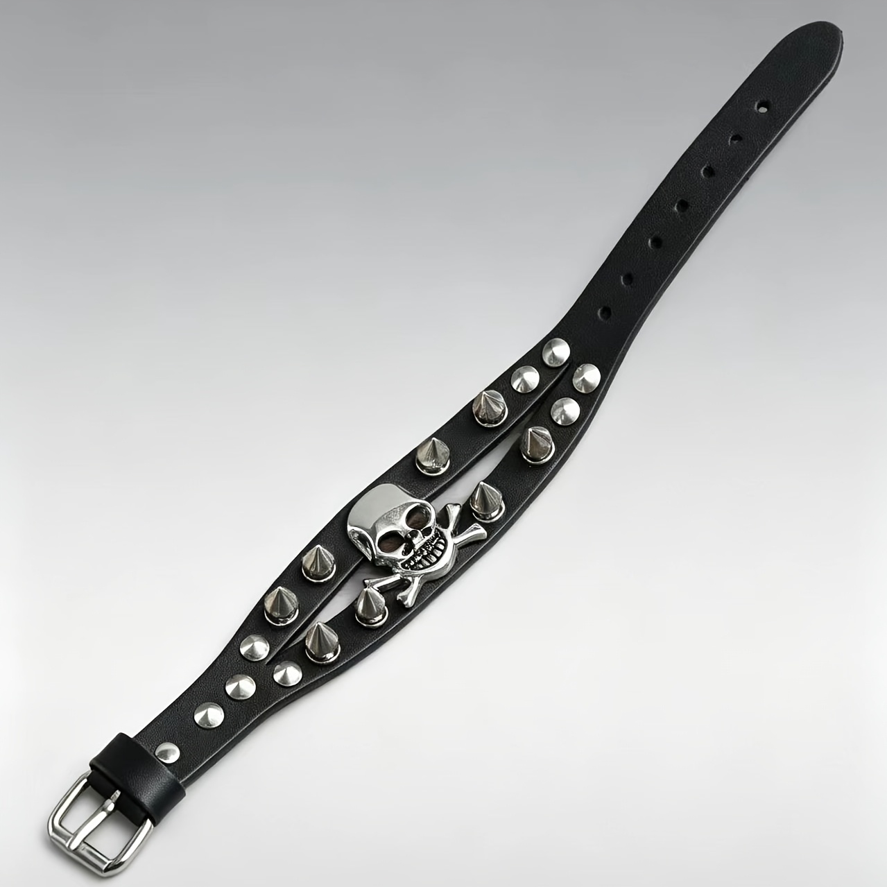 Halloween Punk Style Skull Bracelet, Unisex Gift