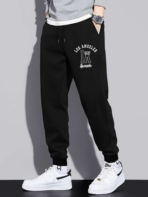 Pantalon De Jogging Homme Avec Drapeau Français - Coton, Taille élastique Avec Cordon - Confortable Pour Sport Et Loisirs