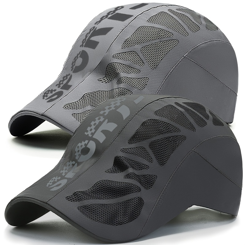 TEMU 2pcs Set, Men's Quick Drying Breathable Sports Duckbill For Spring And Summer, Women's Outdoor Leisure Running, Travel, Hiking, A , Holiday Gift