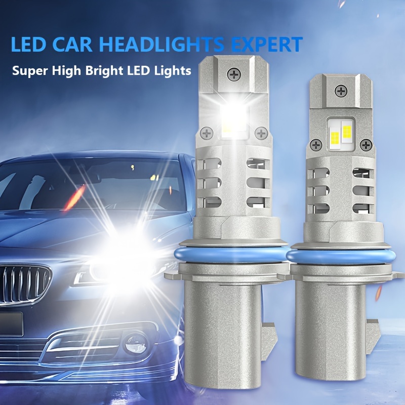 

2pcs 9007/hb5 Led Bulbs, 16000lm 6000k Fog , Direct Insertion Bulbs, And , And