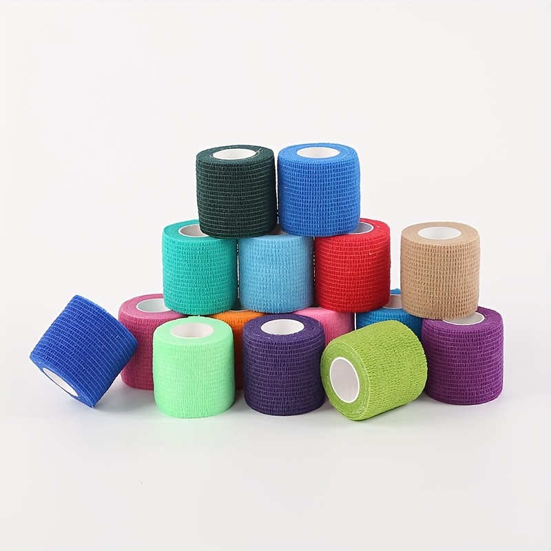 1 Roll Non-woven Sports Bandages Elastic Self-adhesive Bandages for Foot Finger Ankle Arm Sport Knee Pad Support