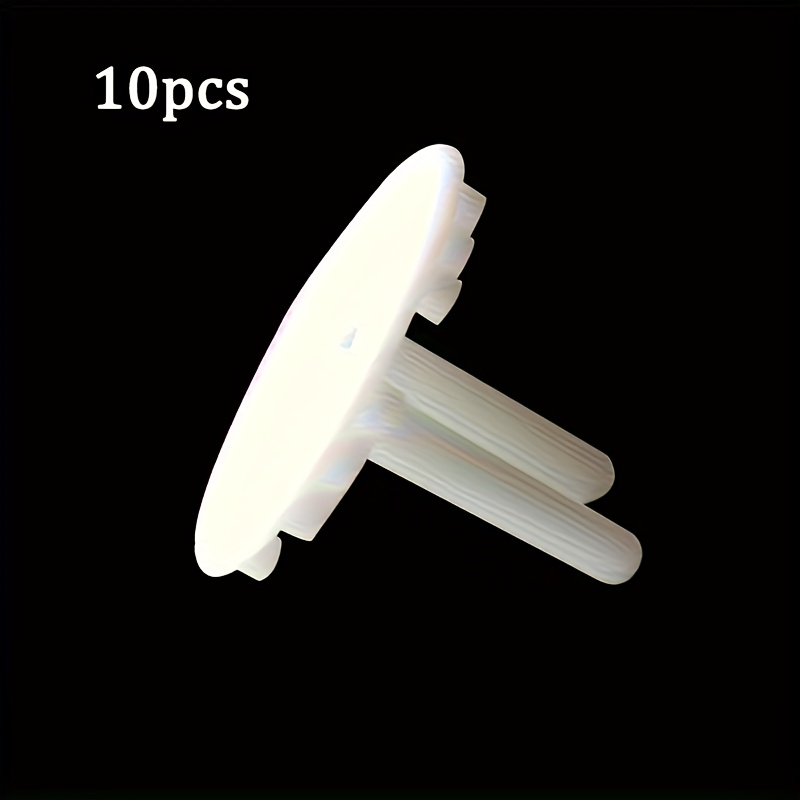 5/10pcs Thick Round Head Socket Protector - Child Access, Impact Resistant Plug Protector For
