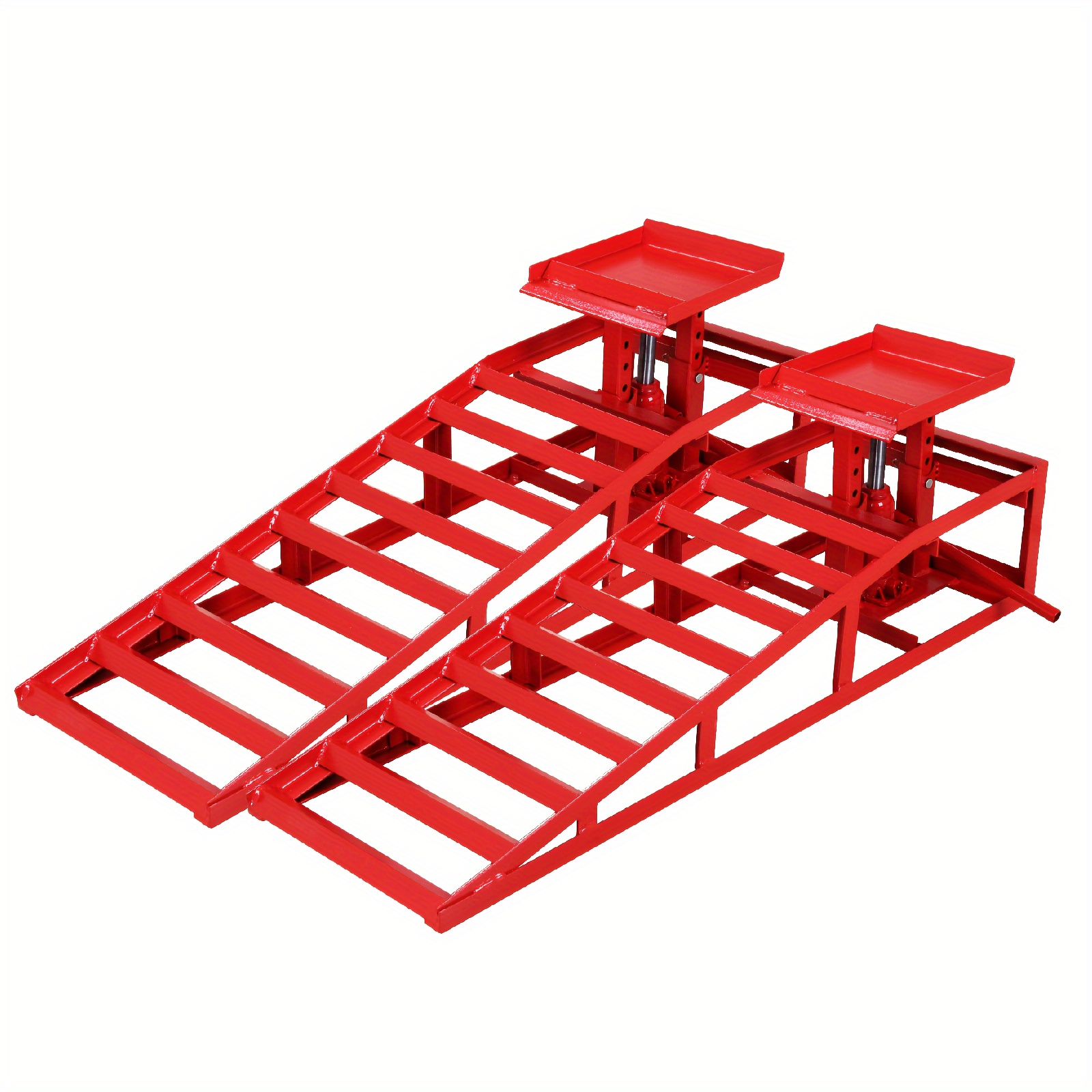 

Car Lift Hydraulic Car Ramps Red