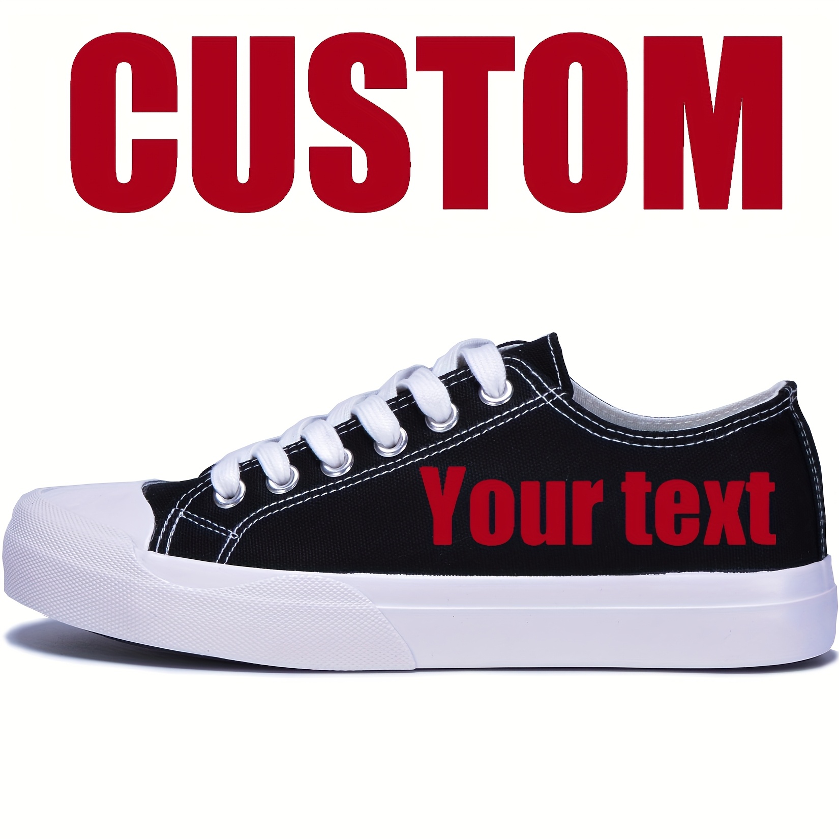 Custom Photo Image White Low-Top/White High-Top/Black High-Top... product image 13