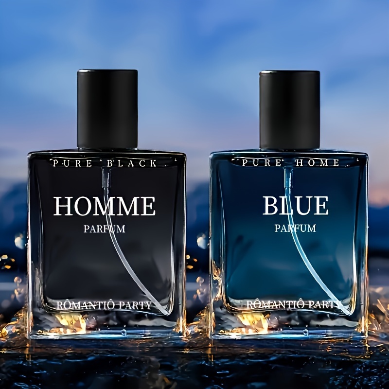 Men'S Fragrance, Men'S Suit with Light Woody Aromas of Lemon, Jasmine, Lavender And Cedar for Dates, Parties And Couples. for Friends, Family And Couples. Best Gifts for Halloween, Christmas, Black Friday - 1.01 Oz * 2Perfect Gift