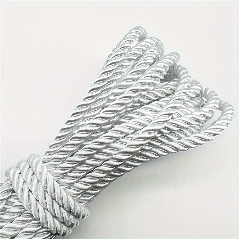 5yards/lot 4mm 3-strand Paracord Rope Polypropylene Rope For Home Decoration Accessories Diy Textile Decoration