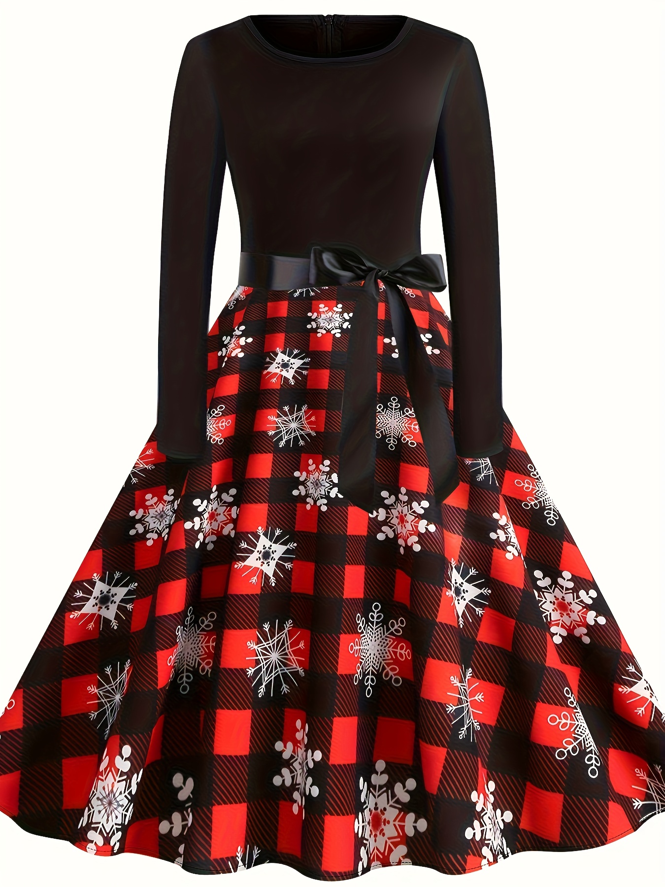 white christmas dresses Christmas Party Maxi Dress, Green Red Vintage Xmas Berries Long Spaghetti Straps Women Sleeveless Casual Cute Designer Plus Size Cocktail 3XL / White main image 0