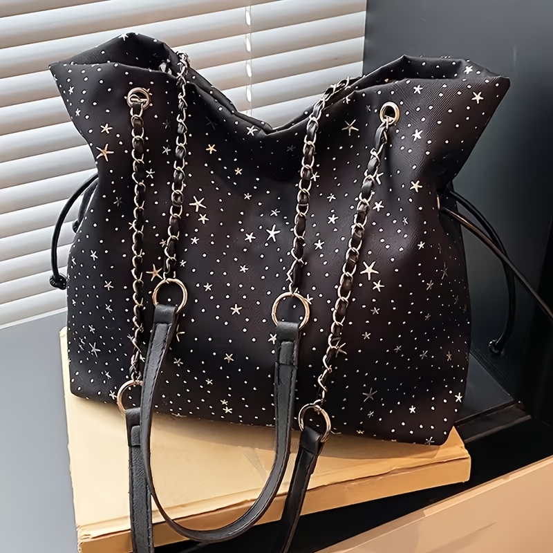 Women's Large-capacity Tote Bag With Closure & Shoulder Strap - Suitable For Commuting, Travel, Shopping, Cosmetic Storage - Handbag Gift For,, Daily Use (handwashable)