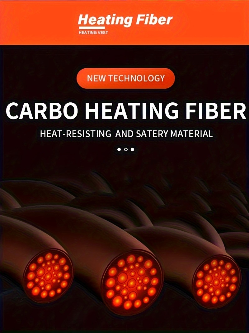 🔥 Smart Heated Vest with USB Cable – Electric Warming Jacket for Men Women, 21 Heating Zones, Ideal for Winter & Outdoor Work — Save Up to 60% + Free Shipping!