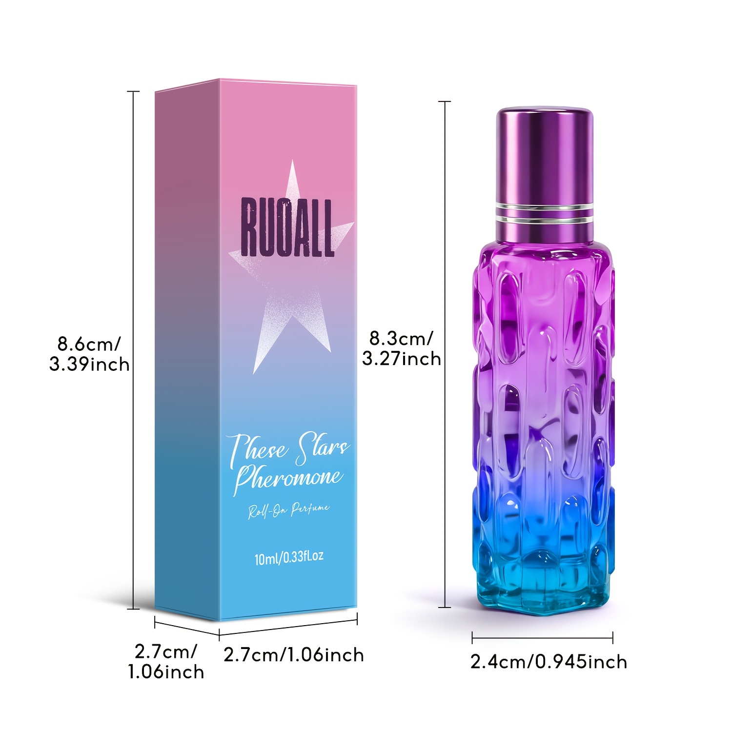 Star Pheromone Roll-On Perfume, 10ml