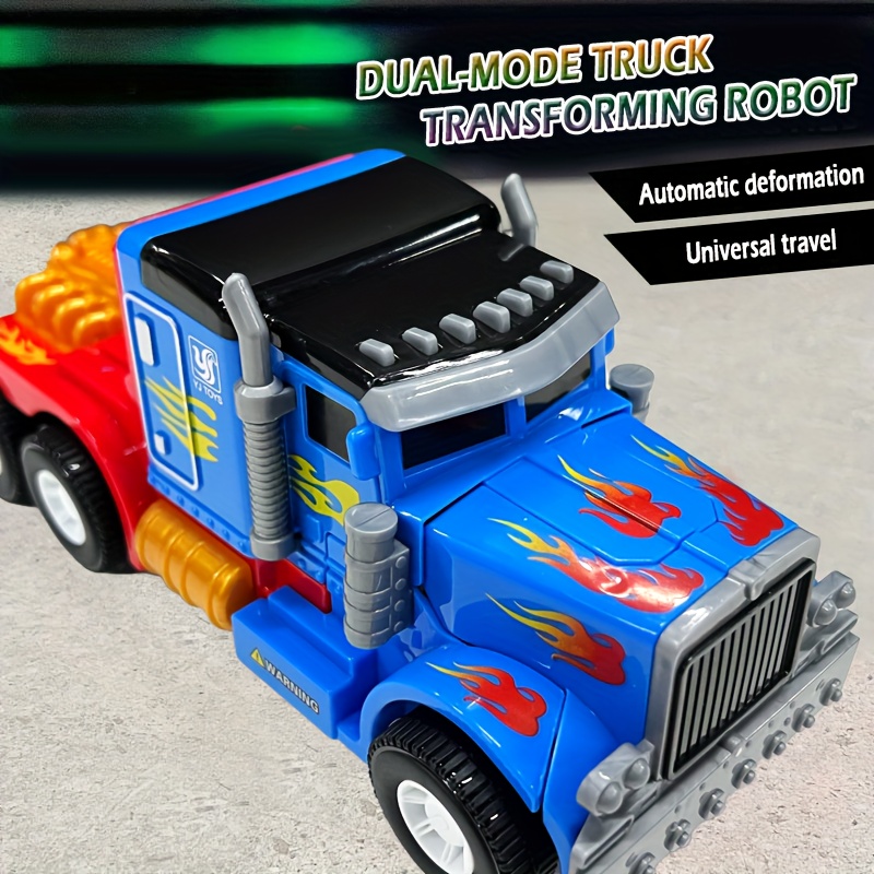 stunt truck electric toy with lights music automatic obstacle avoidance 36v battery powered abs material christmas halloween robot toy design durable construction Product details 1