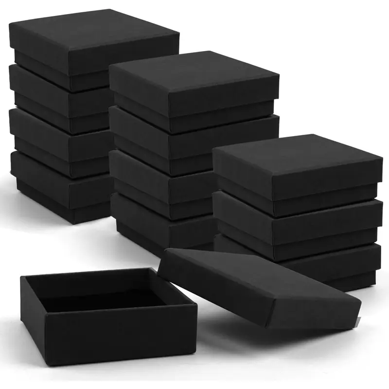 Scatola Per Anello Di Presentazione In Mogano, Scatola Regalo Per Gioielli In Legno, Scatola Regalo Di Fidanzamento Di Alta Qualità - Italia - Foto 12