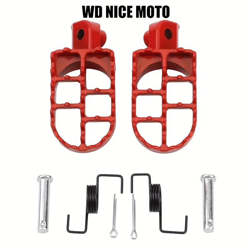TEMU Wd Nice Moto Offers Foot Pegs Designed For And Chinese Dirt Bikes, Including Models Like , Tw200, And Crf Series.
