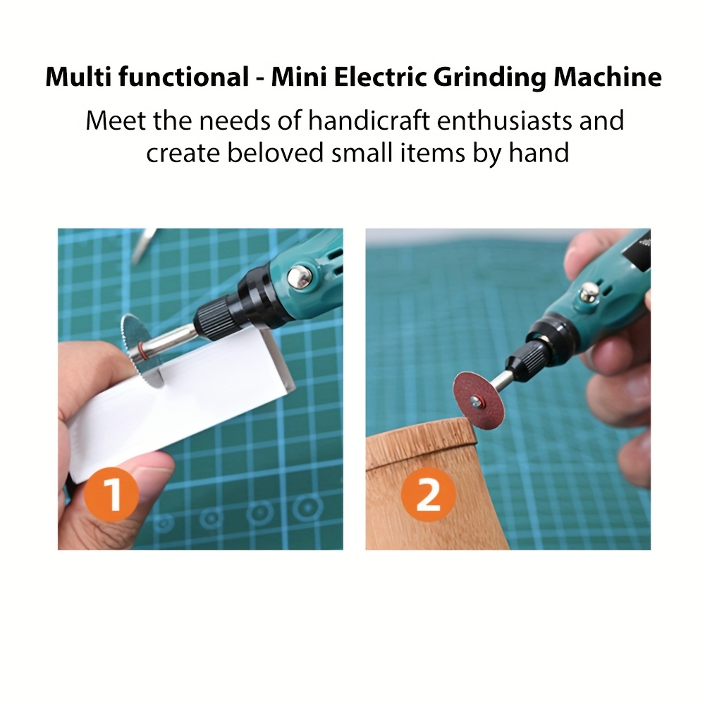 JENABOM 25pcs/39pcs Black and Blue USB Rechargeable Electric Grinder Set Jade Carving Electric Grinder Mini Household Electric Pencil Grinder Rotating Furniture Angle Grinder Tool, Mini Grinder Power Tool, Grinder Power Tool, Projects, Home Improvement, Portable Grinder, Ergonomic Grip, Precision Grinding, Durable Construction, Power Tool Kit, Multifunctional Grinder, Cordles Rotary Tool Kit, Rotary Tool Accessorie, Rotary Tool, Oscillating Tool, Mini Power Tool, Engraving Pen, Dermal