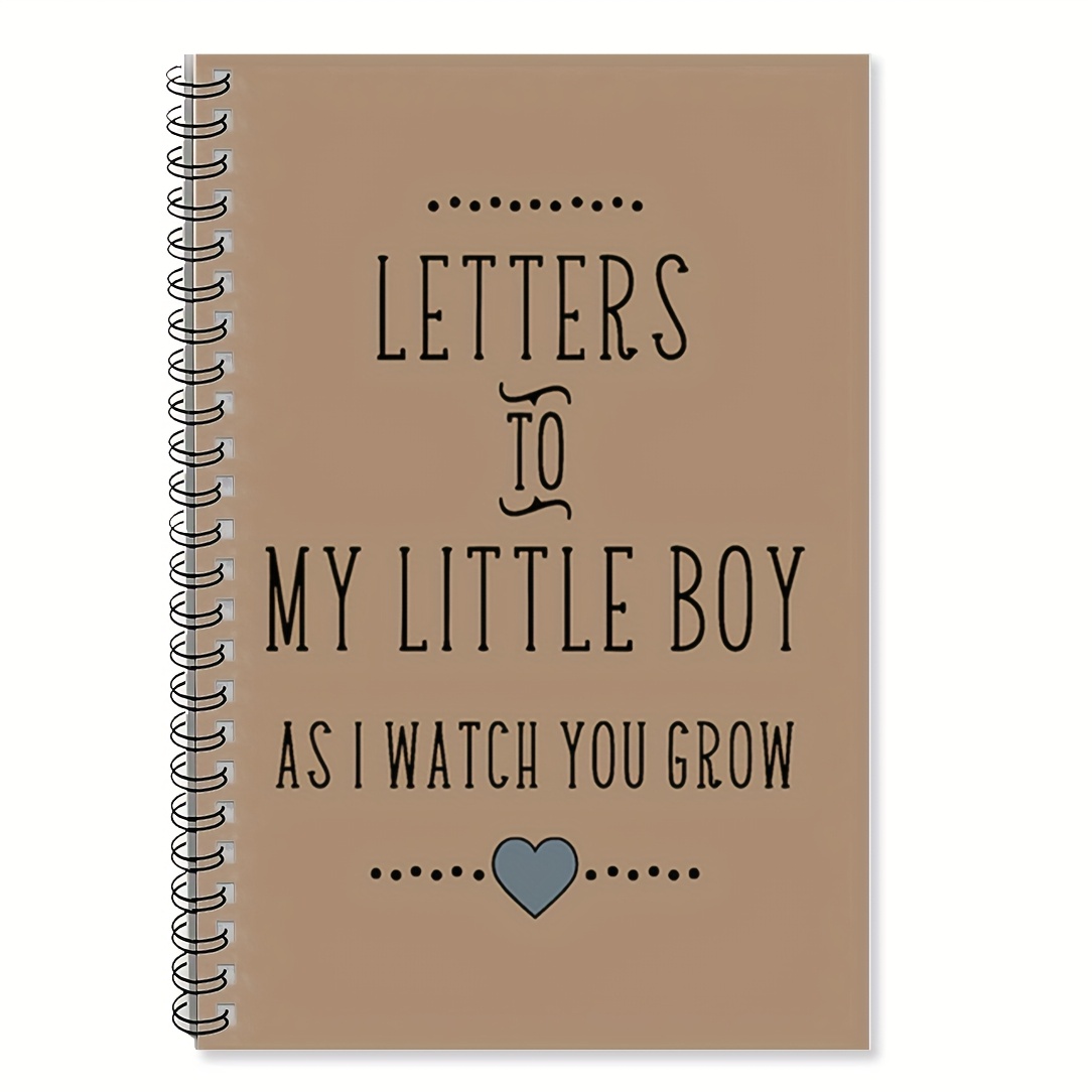 TEMU Spiral Notebook For Family, 1pc Journal For Gifts, Ideal For , Planning, Journaling, And Preserving Memories