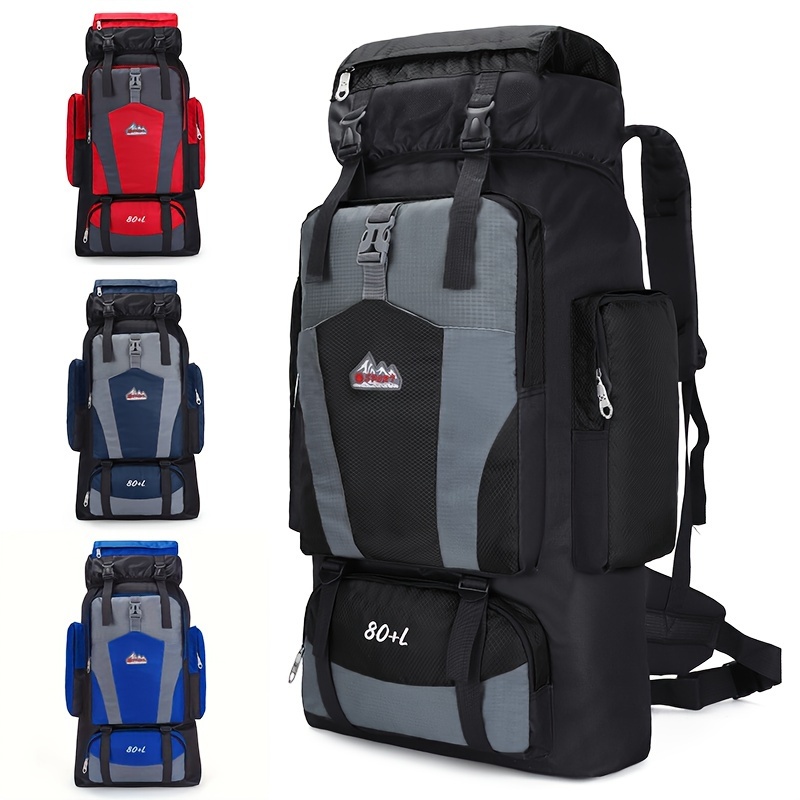 

1pc 80l Backpacks, - , For Mountaineering Camping