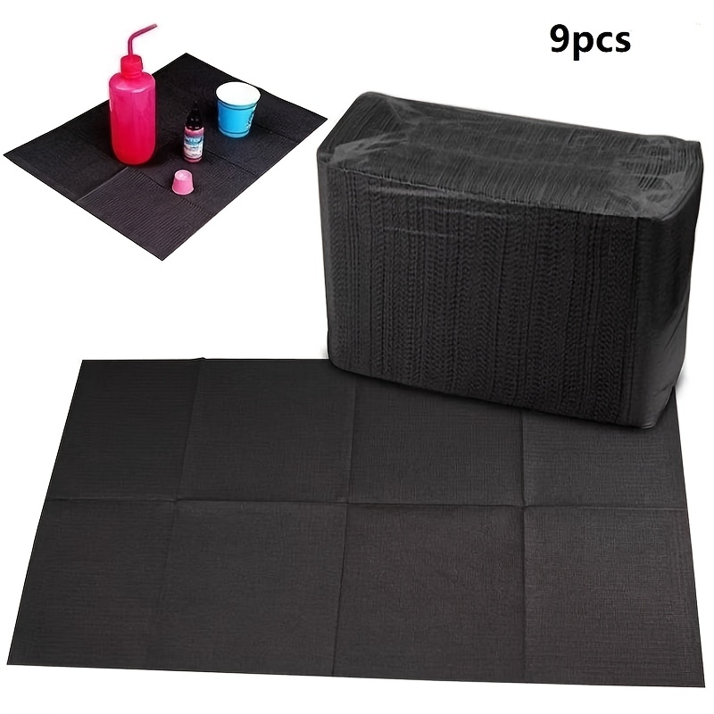 Image of 29/9pcs Disposable Tattoo Tablecloth, Nail Art Tablecloth, Cleaning Waterproof Table Mat, Tattoo Supplies, Nail Table Mat