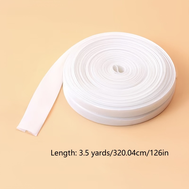 6 Colors Pre-folded Hem Tape - Single Fold Stitching Edge Wrapping Tape For Sewing, Crafts & Home Decor - White/black/red/navy/yellow/pink - Fabric Edge Trimming & Clothing Embellishment With Regular