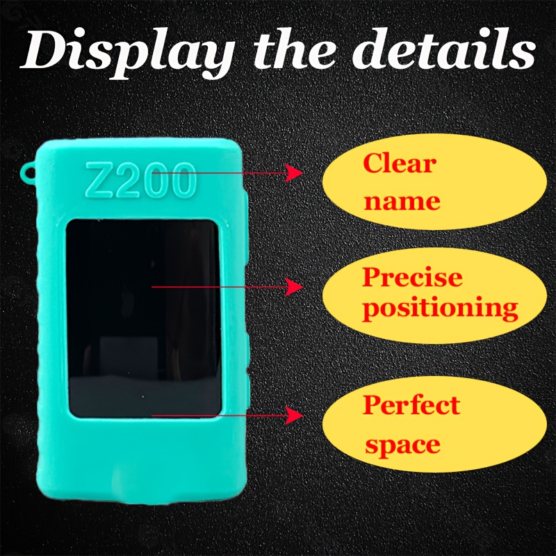 1pc vape mod case heavy duty silicone - Temu