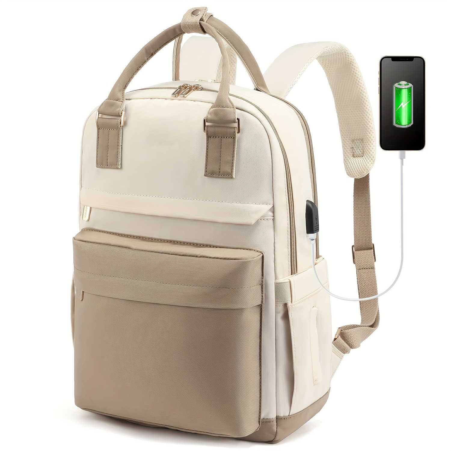 2024 New Style Backpack Fashion Large Capacity Hand Carry Travel Bag Book Bag