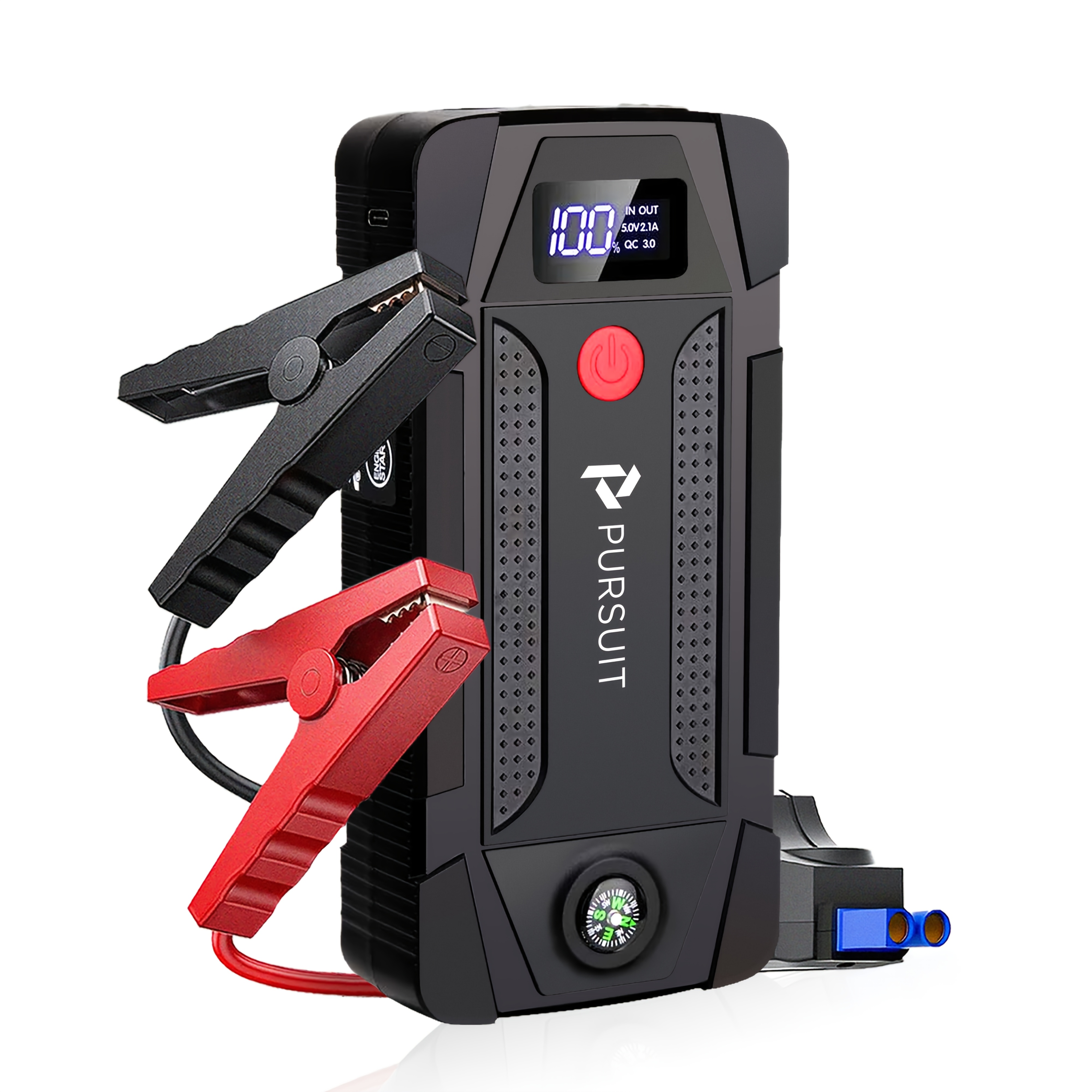 

Car Jump Starter With A Smart Jumper To Prevent Fire, Suitable For Cars, Motorcycles. Led Lighting Power To A Dead Battery . Suitable For 6gal Gasoline And 2gal Diesel Engines.