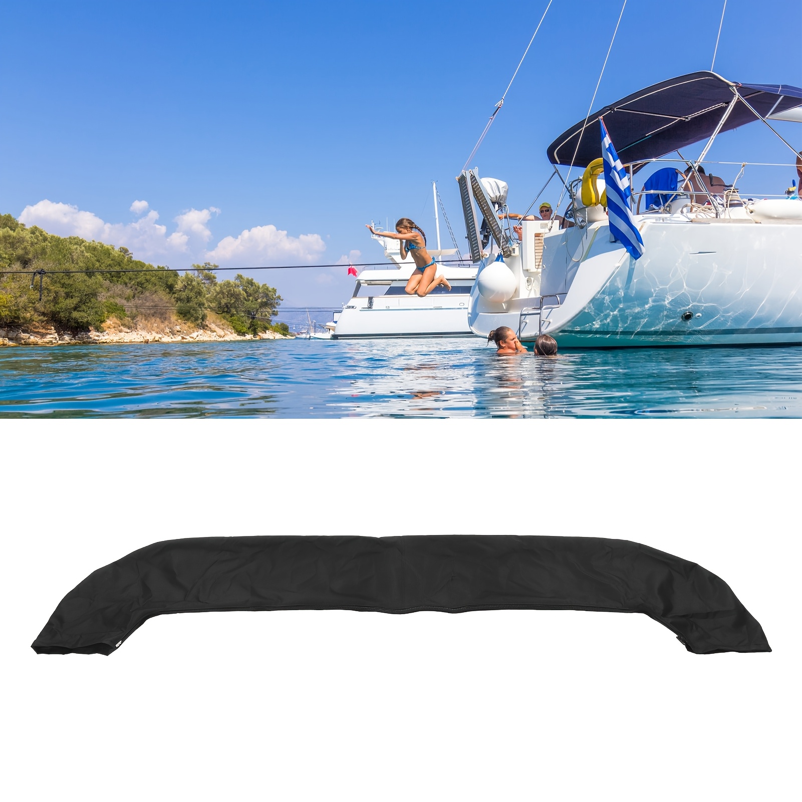 Toit Bimini Pour Bateau Boat Bimini Top Storage Boot Cover With