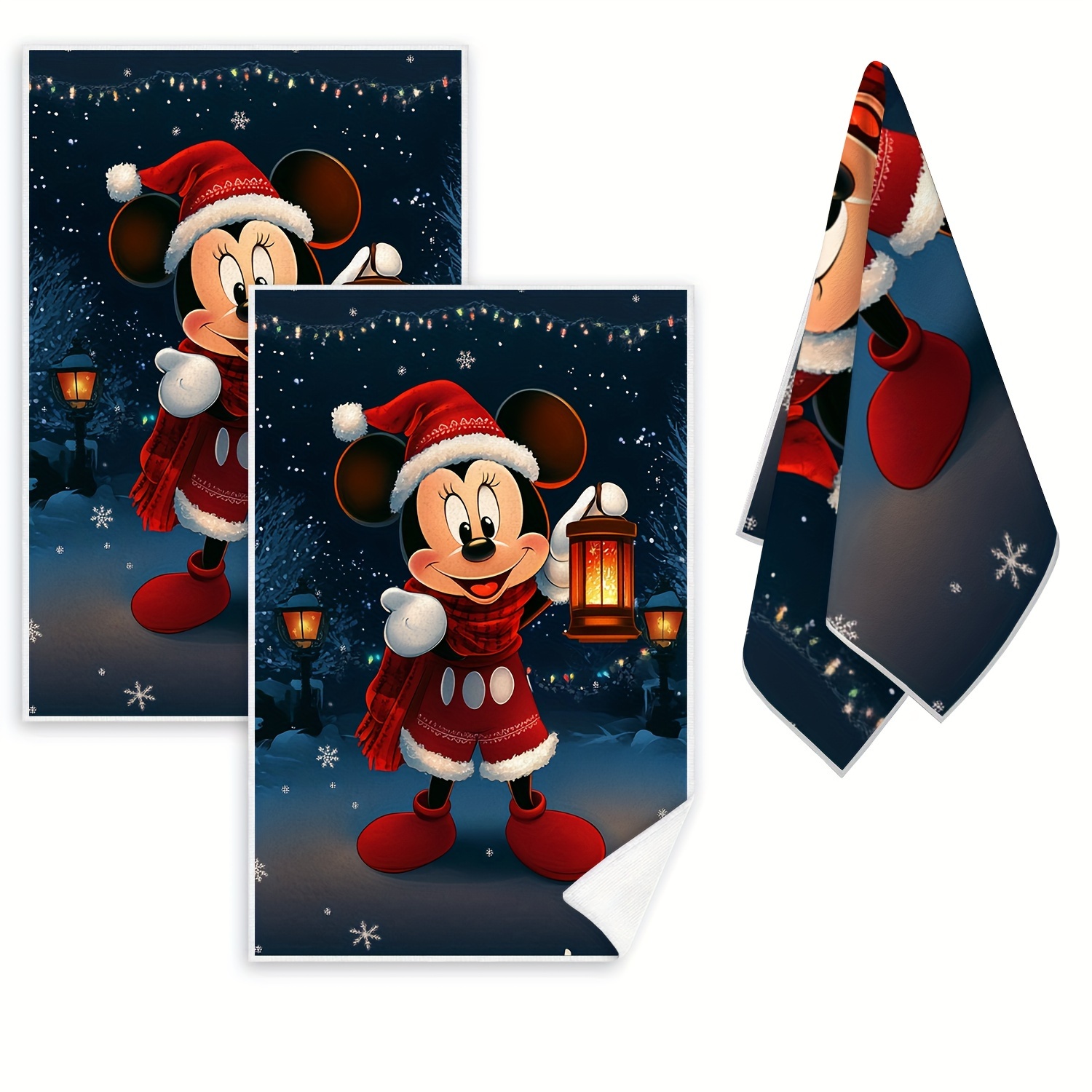 

2pcs Pattern Towels