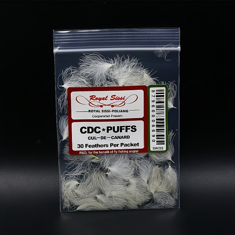 30-40feathers Pack Cdc Oiler Fly Tying Feathers For And Dry Flies Cul De Cdc Feather Plumes Fly Tying Materials