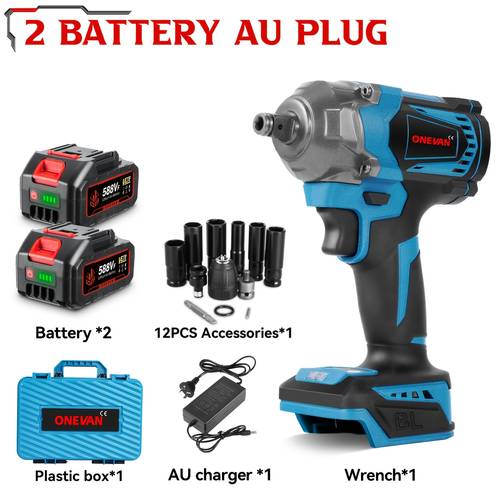 1000nm brushless electric impact wrench drive drill screwdriver power tool set ideal for automotive repair furniture assembly industrial applications