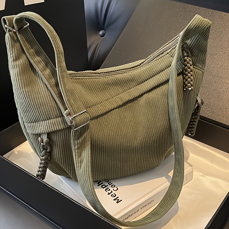 Women's Casual Nylon Fabric Crossbody Bag, Adjustable Strap