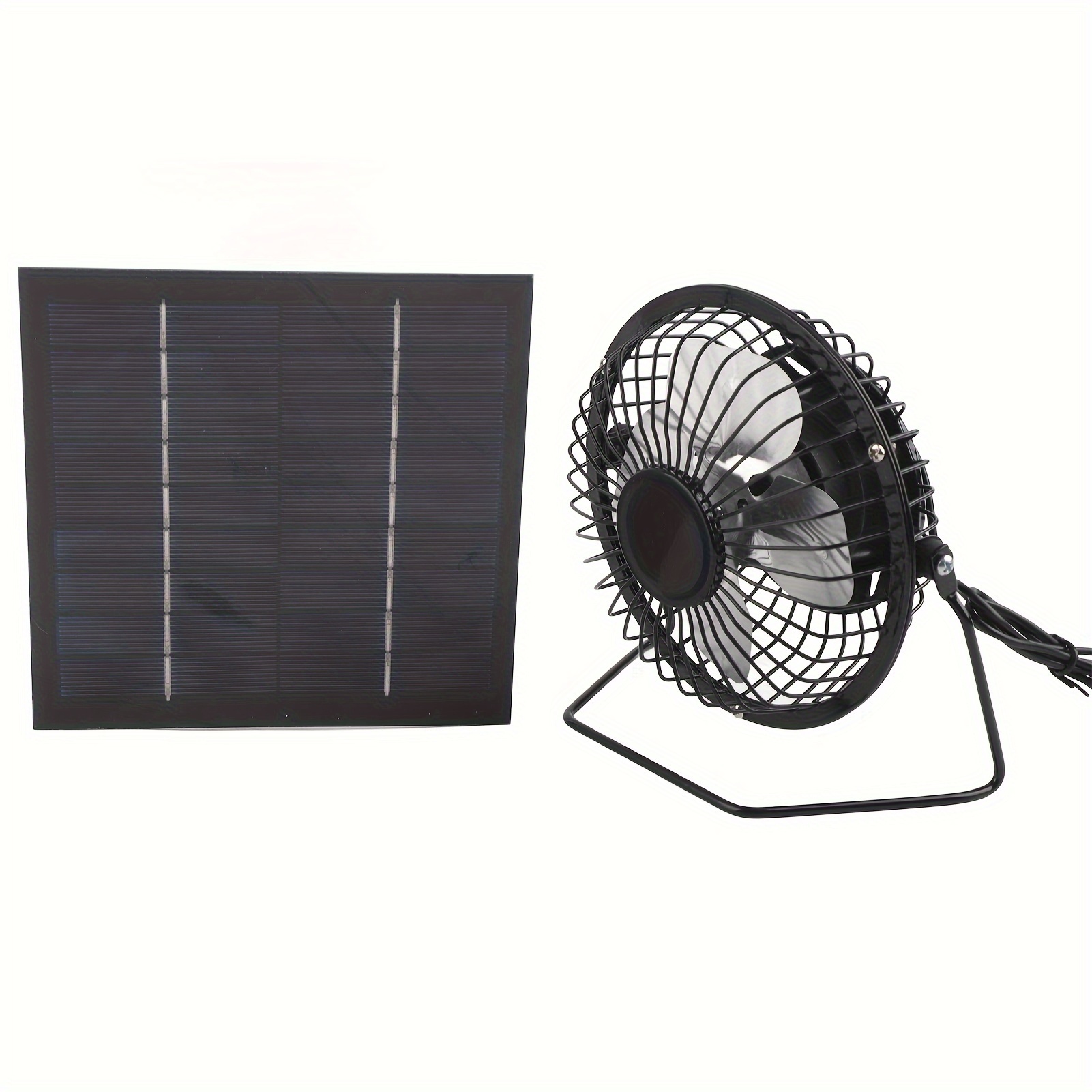 

5w Mini Solar Panel With Portable Cooling Fan Photovoltaic Solar Panel Set For Greenhouse