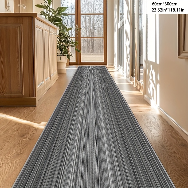 TEMU Striped Abstract Washable Running Rugs, Hallway Runners, Super Soft Rugs Running Kitchen Running Rugs With Rubber Backing, Laundry Room Rugs