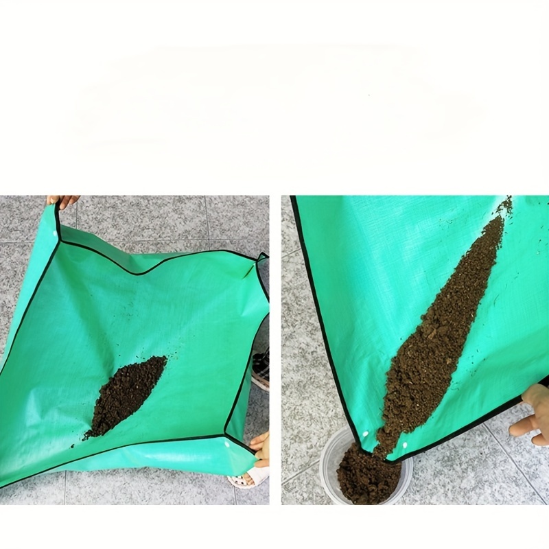 1pc Waterproof Gardening Mat for Succulents, Green Plants, Balcony Repotting & Soil Mixing Tool with Easy-to-Clean Fabric, Foldable Indoor Planting Pad ? Perfect Gift
