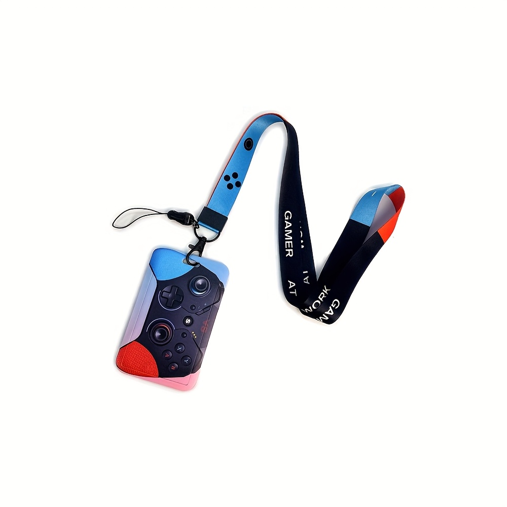 2d Game Controller Business Card Holder Name Badge Lanyard Badge Holder Pass Id Badge Holder