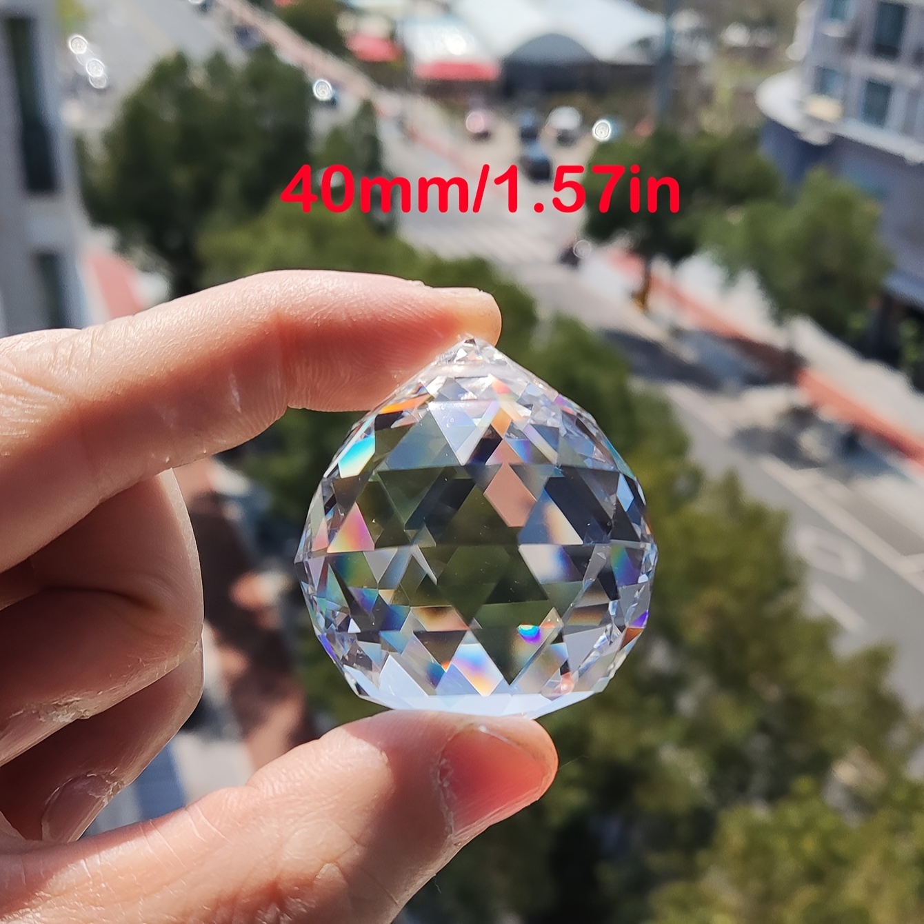 

1pc/6pcs 40mm - Clear For , , Wedding, , Decoration - Diy Pendant