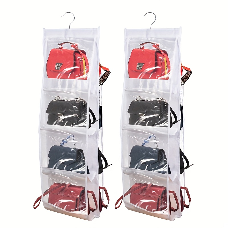 Handbag Organizer Clear Plastic Purse Amazon Pack Handbag Hanging