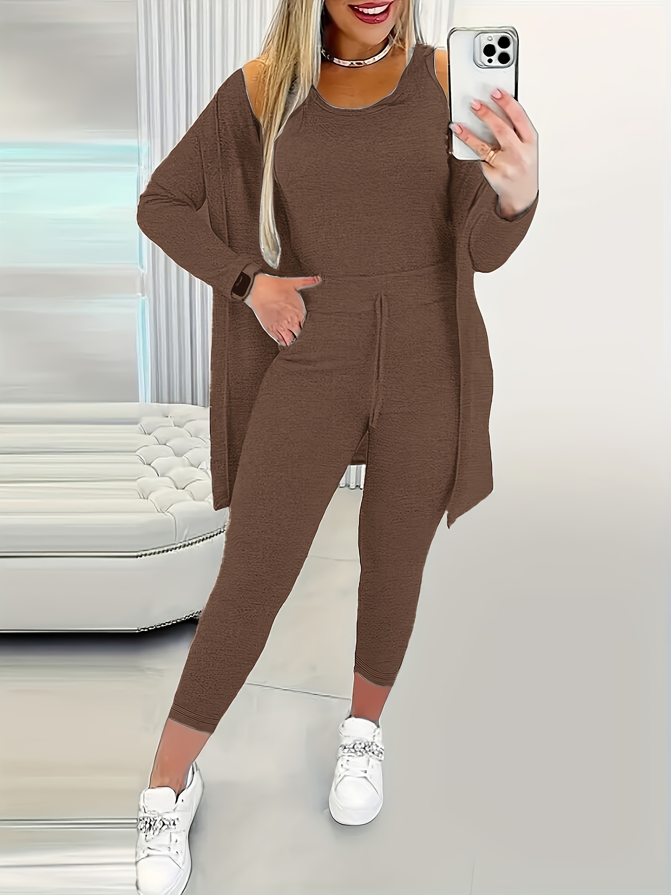 Kledingtips Kleding Voor Lange Vrouwen Set Herfst En Winter