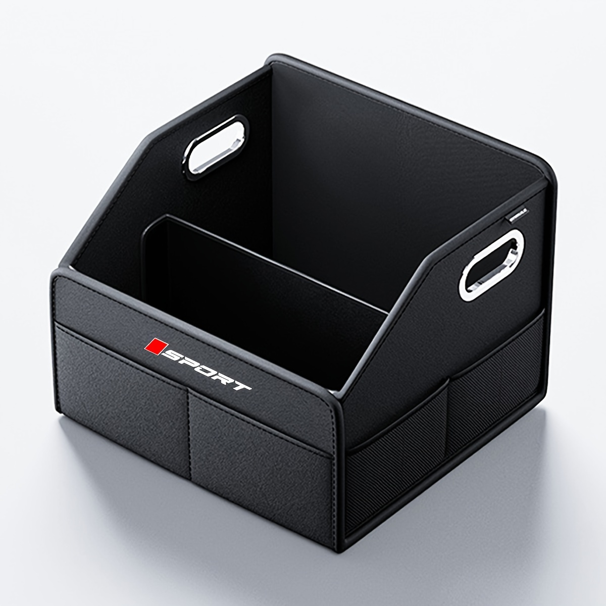 A Faux Leather Trunk Storage Box, A Multifunctional Organizer For , Suitable For , For , For , For , For , And For Mg, Foldable Box