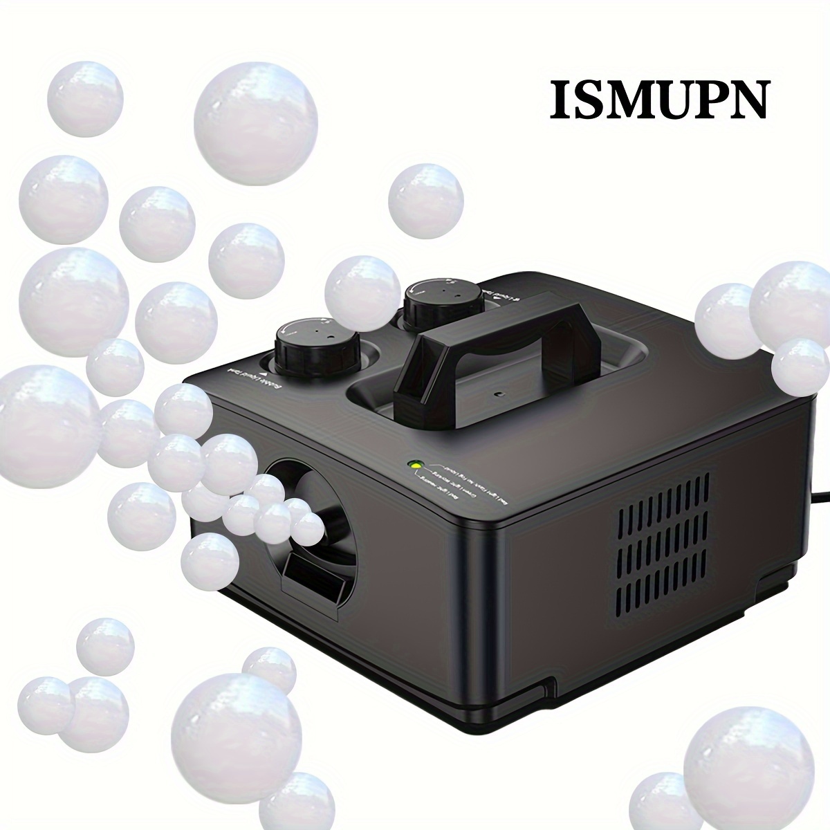 fog bubble machine no spill smoke bubble maker 250w bubble fog machine 8000 fog bubbles per minute smoke bubbles effect for indoor outdoor halloween holiday wedding birthday party details 0