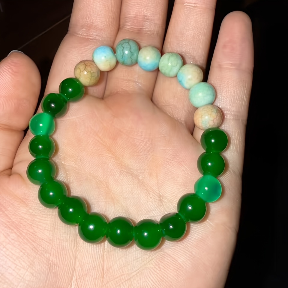 Handmade Multi-element Cat's Eye Crystal Stone Bracelet, Versatile Accessory