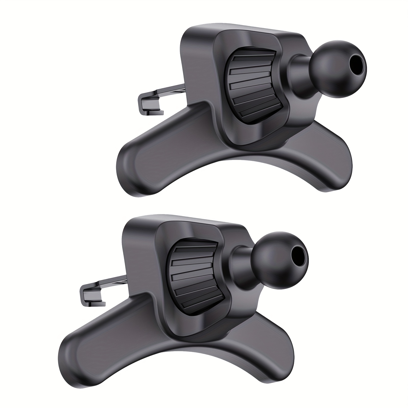 E-shop 0,67 Zoll Ball Universal Lüftungsschlitz-Clip für Autohalterung, Robuster Griff für die meisten Handyhalter & kabellose Autoladegeräte –