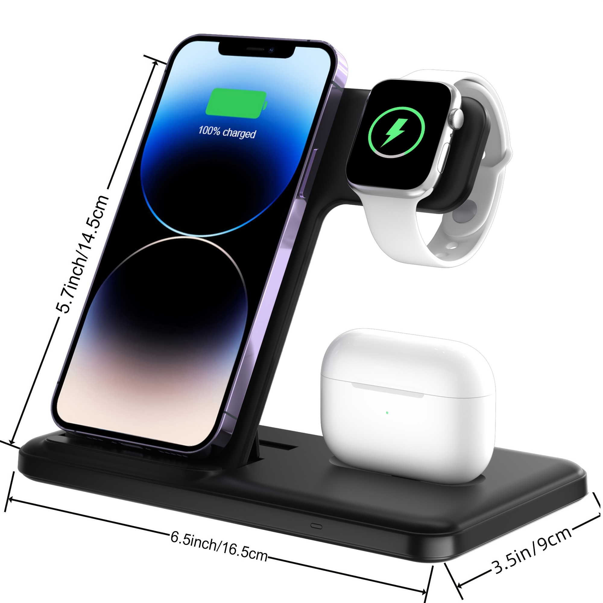 in wireless charging station charging dock station Temu New