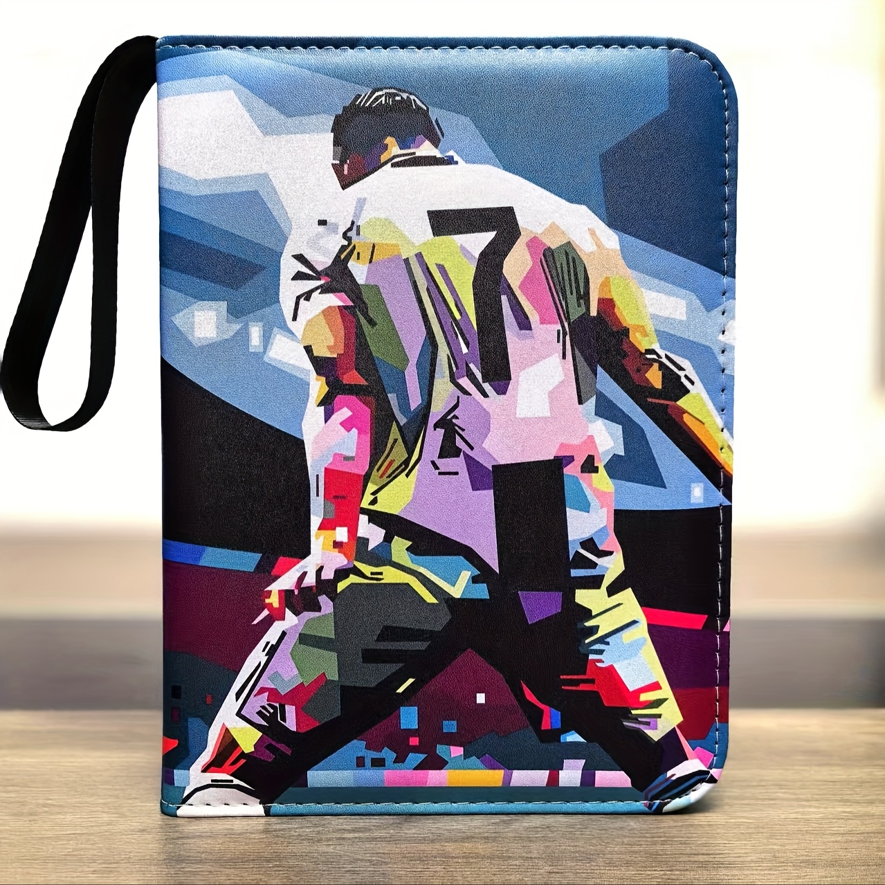 Fußball-Kartenordner Mit 400 Taschen – Inkl. 50 Hüllen, Aus EVA & PU-Leder
