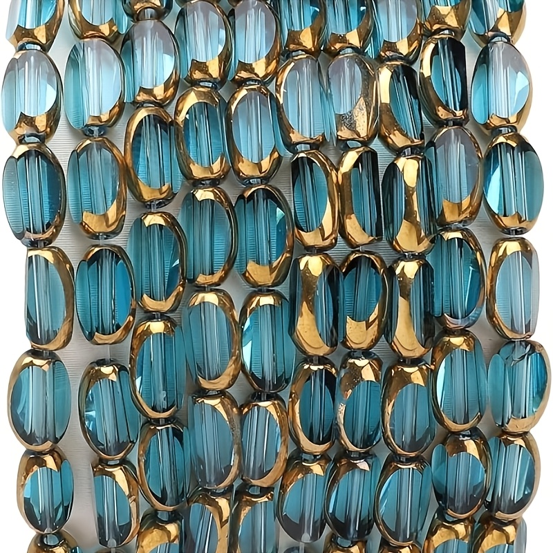 TEMU 70 piezas de cuentas de cristal de 4 mm, cuentas de semilla de moda para hacer joyas DIY, adecuadas para collares, pulseras, aretes, dijes para