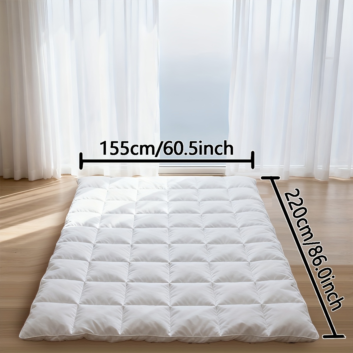 A 2026 Lightweight Quilt! Anti-pilling Polyester Fabric And Filled With Microfiber, A High-quality Luxury Quilt, Suitable As A Christmas Gift.