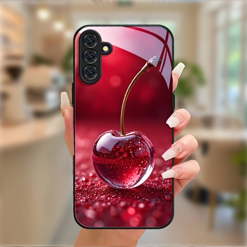 TEMU Phone Case - High-end Fashion Glass Phone Case Suitable For For Galaxy A05 A05s A06 A14 A15 A16 A22 A23 A24 A25 A32 A33 A34 A35 A36 A52 A52s A53
