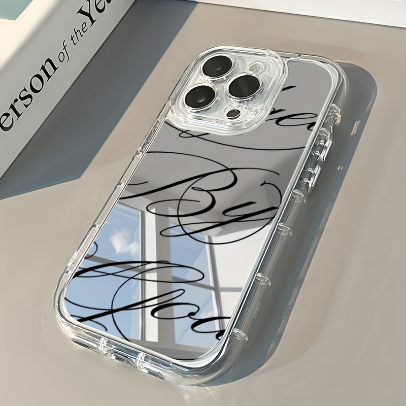 TEMU Phone Case - Continuous Font Suitable For Iphone 16 16pro Max 15/15pro Max/15pro/15 Plus/11/12/13/14pro Max/11pro/11pro Max/12pro/12pro
