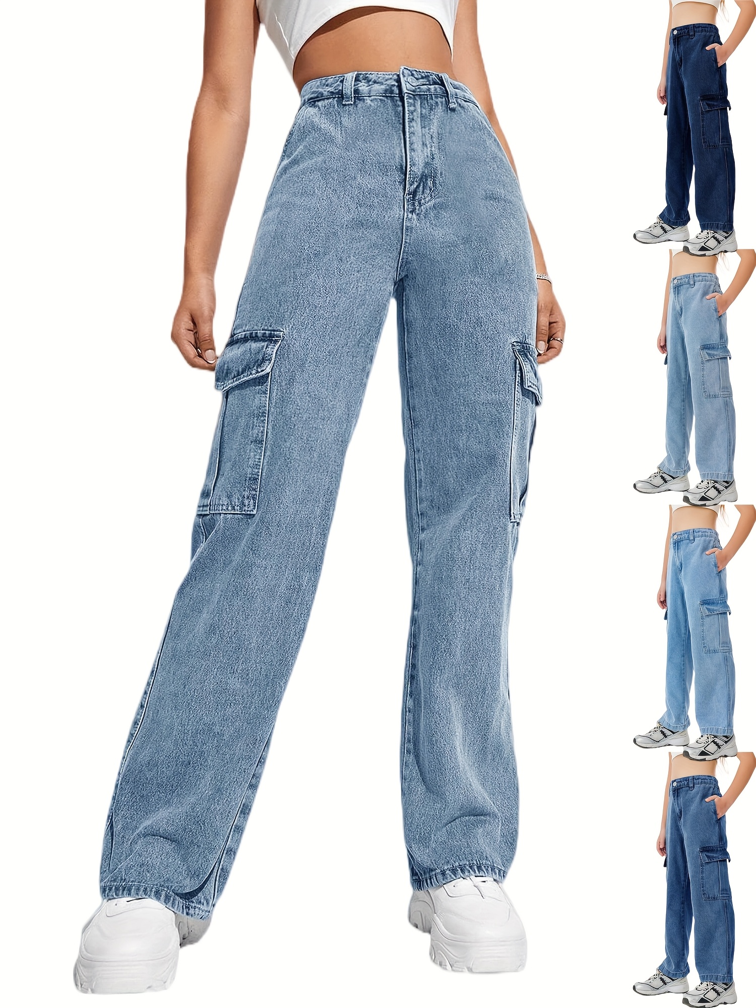 cargo pants jeans sold on Temu United States