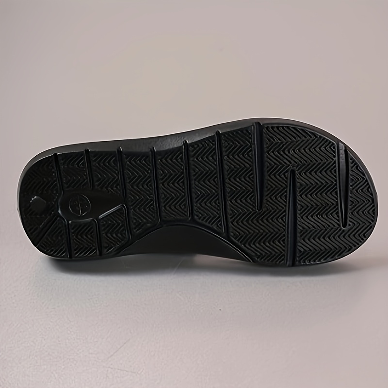   mens summer casual flip flops lightweight breathable eva sandals with   comfortable for indoor outdoor use black   footwear simple slipon design durable footwear Product details 8